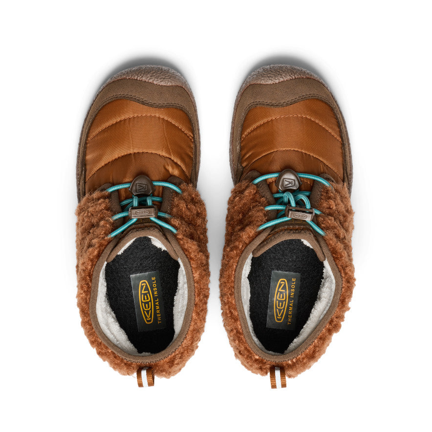 Big Kids' Howser II Waterproof Chukka Roasted Pecan/Dark Earth - Image 4