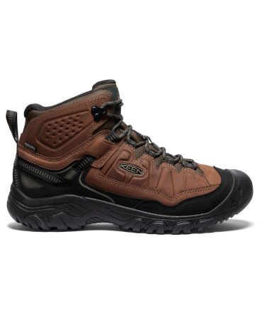 Men's Targhee IV Wide Waterproof Hiking Boot Bison/Black