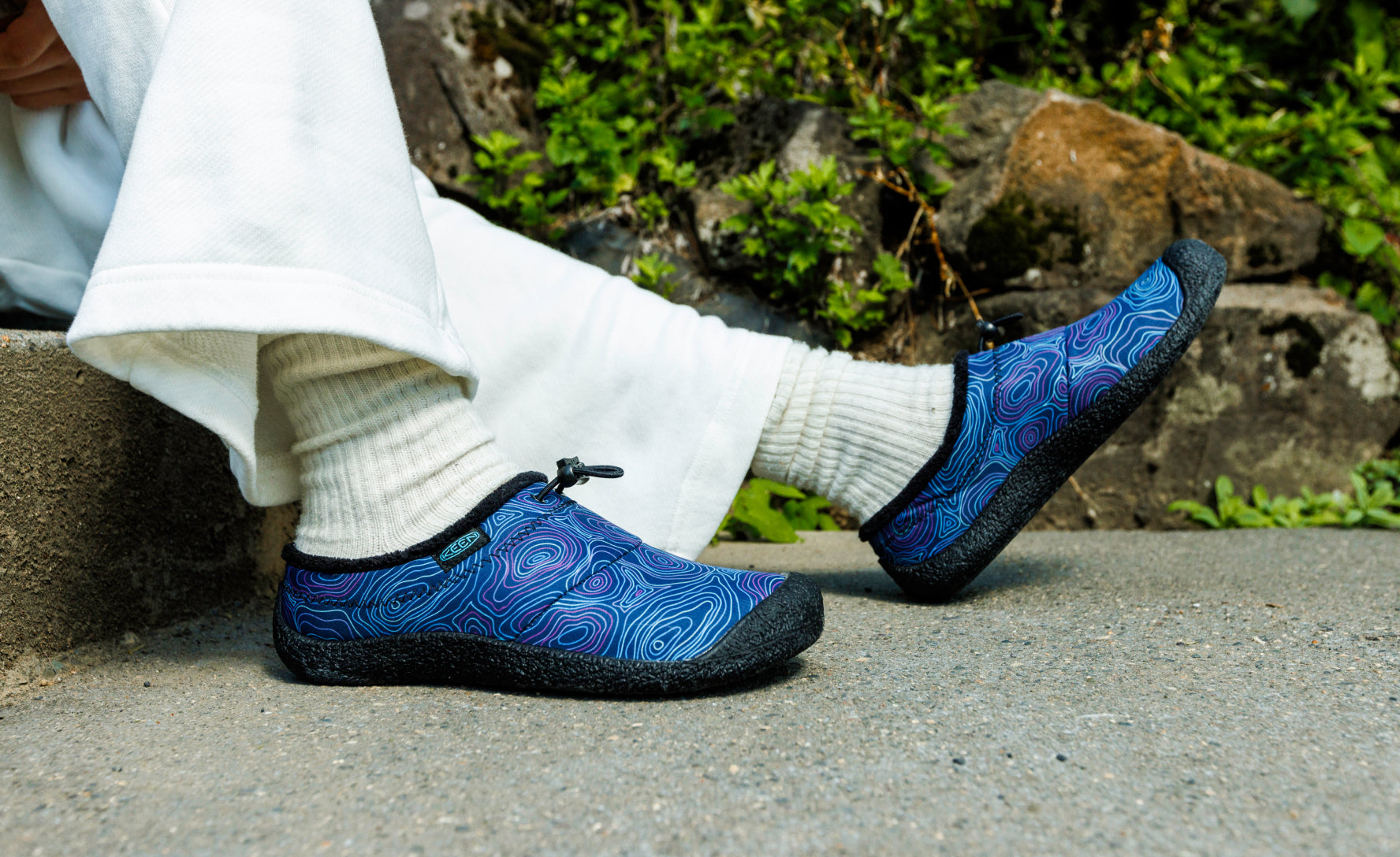 Women's Howser III Slide Black/Blue Atoll - Image 7