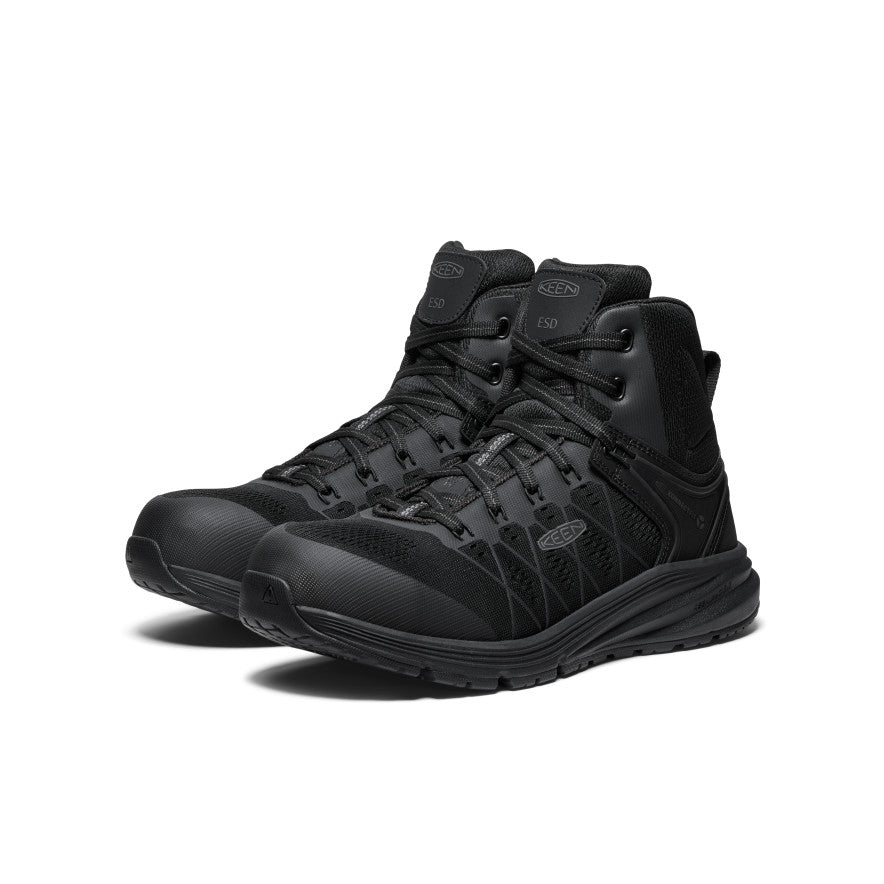 Men's Vista Energy Mid ESD (Carbon Toe) Black/Black - Image 2