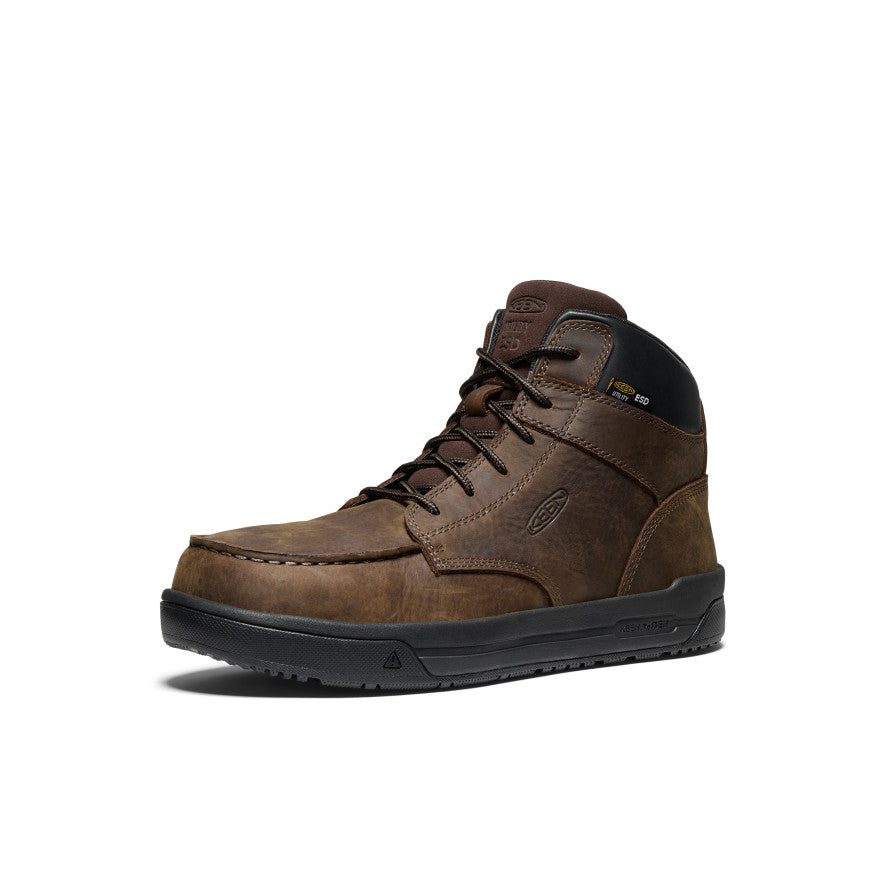 Men's Gibson ESD Boot (Carbon Toe) Cascade Brown/Black - Image 3