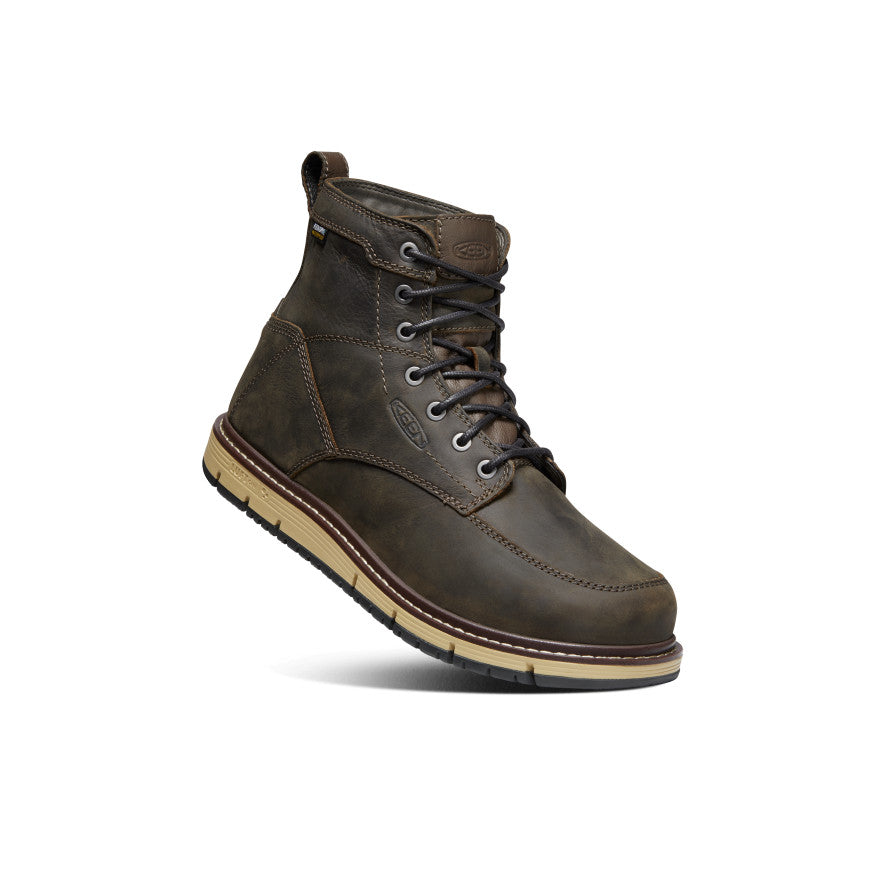 Men's San Jose 6" Waterproof Boot (Soft Toe) Cascade Brown - Image 3