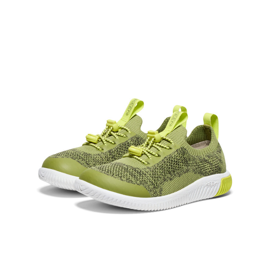 Little Kids' KNX Knit Sneaker Iguana/Evening Primrose - Image 2