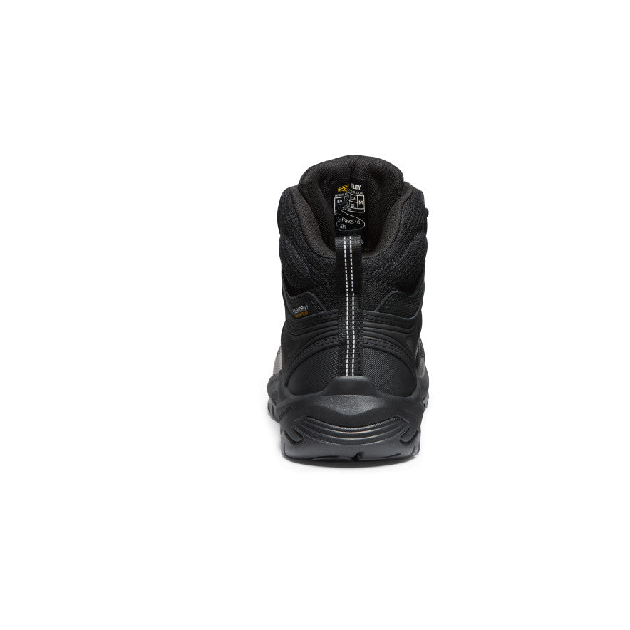 Men's Reno Waterproof Mid (Soft Toe) Black/Black - Image 5