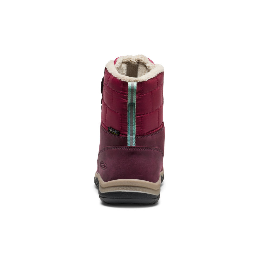 Big Kids' Kanibou Waterproof Winter Boot Fig/Pink Lemonade - Image 5