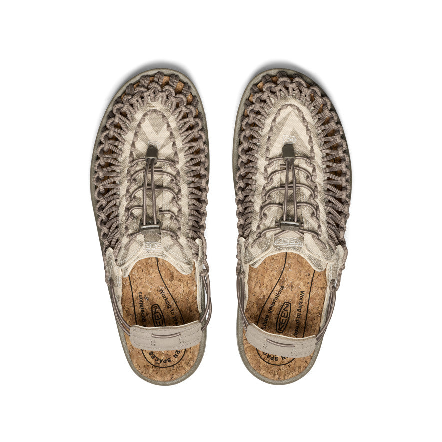 All Gender UNEEK II Convertible Canvas Sneaker Brindle/Natural - Image 4