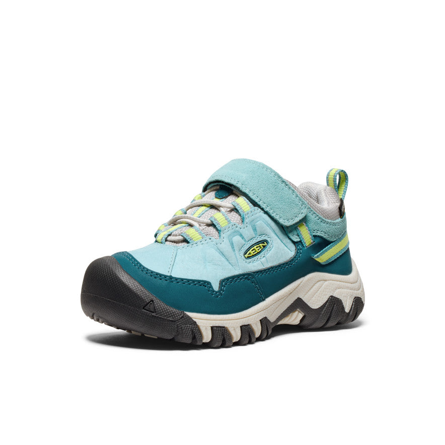 Little Kids' Targhee IV Waterproof Hiking Shoe Reef Waters/Daiquiri Green - Image 3