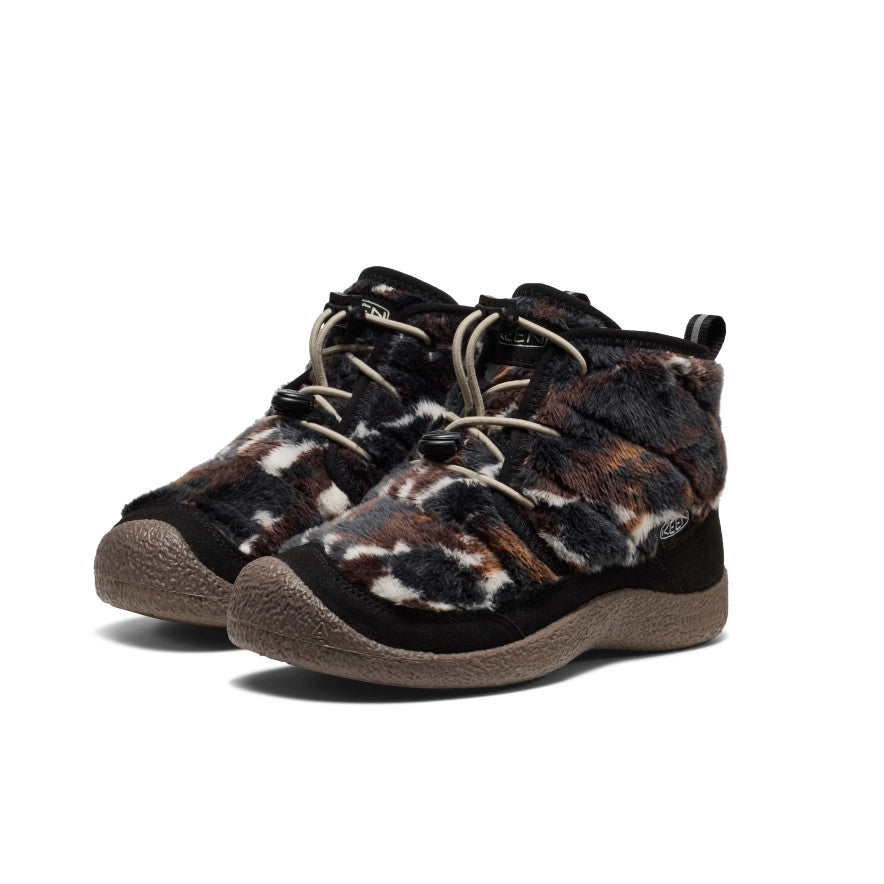 Big Kids' Howser II Waterproof Chukka Black/Star White - Image 2