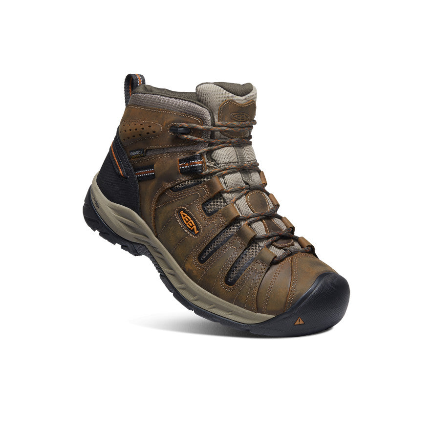 Men's Flint II Waterproof Mid (Soft Toe) Black Olive/Brindle - Image 3