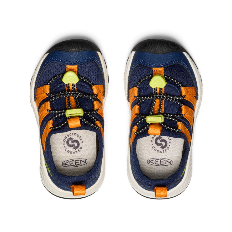 Toddlers' Motozoa Sneaker Naval Academy/Bright Marigold - Image 4