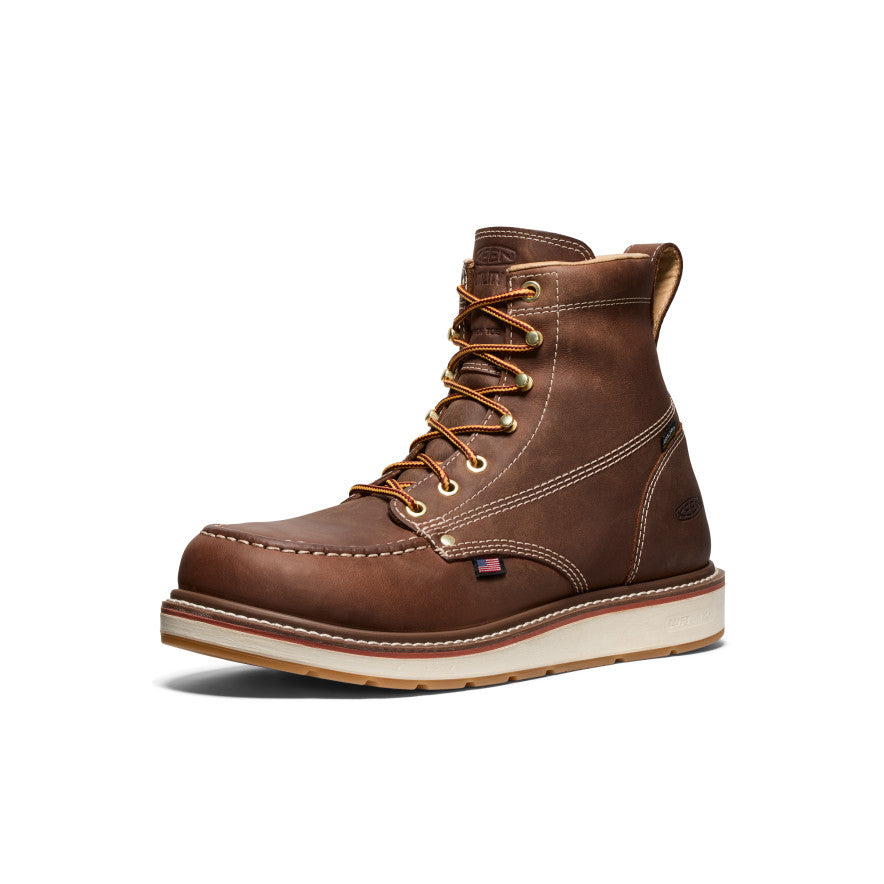 Men's Liberty 6" Waterproof Boot (Carbon Toe) Chestnut/Gum - Image 3