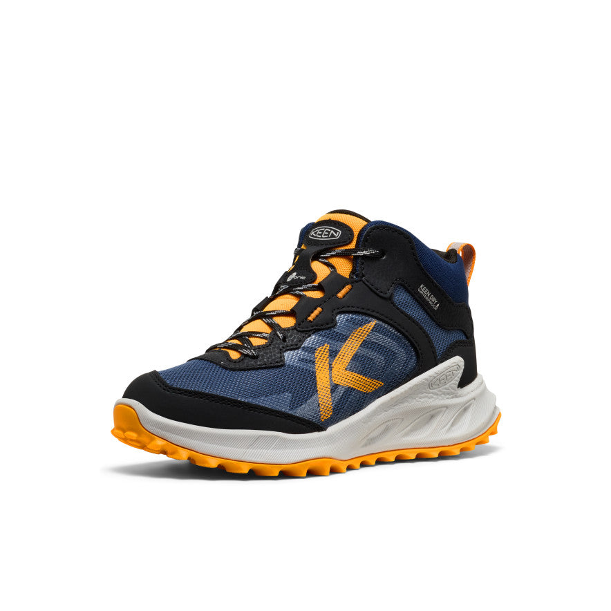 Big Kids' Zionic Waterproof Boot Naval Academy/Bright Marigold - Image 3