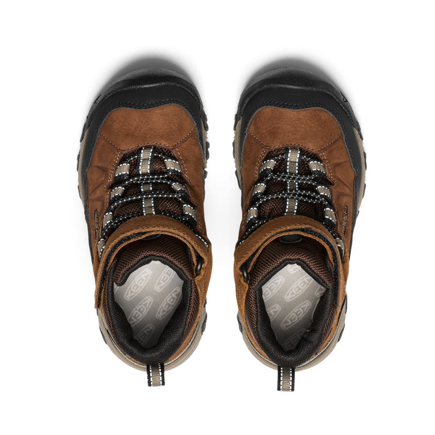 Little Kids' Targhee IV Waterproof Hiking Boot Bison/Brindle - Image 4