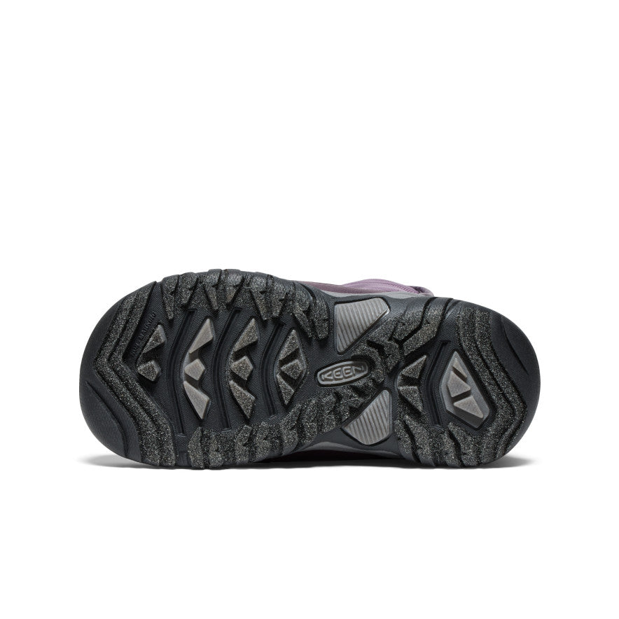 Little Kids' Puffrider Waterproof Winter Boot Black Plum/Daiquiri Green - Image 6