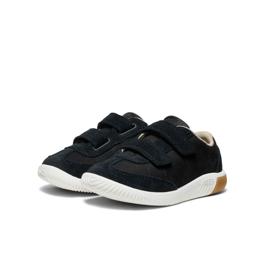 Little Kids' KNX T-Toe Sneaker Black/Star White - Image 2