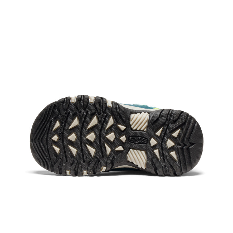 Little Kids' Targhee IV Waterproof Hiking Shoe Reef Waters/Daiquiri Green - Image 6