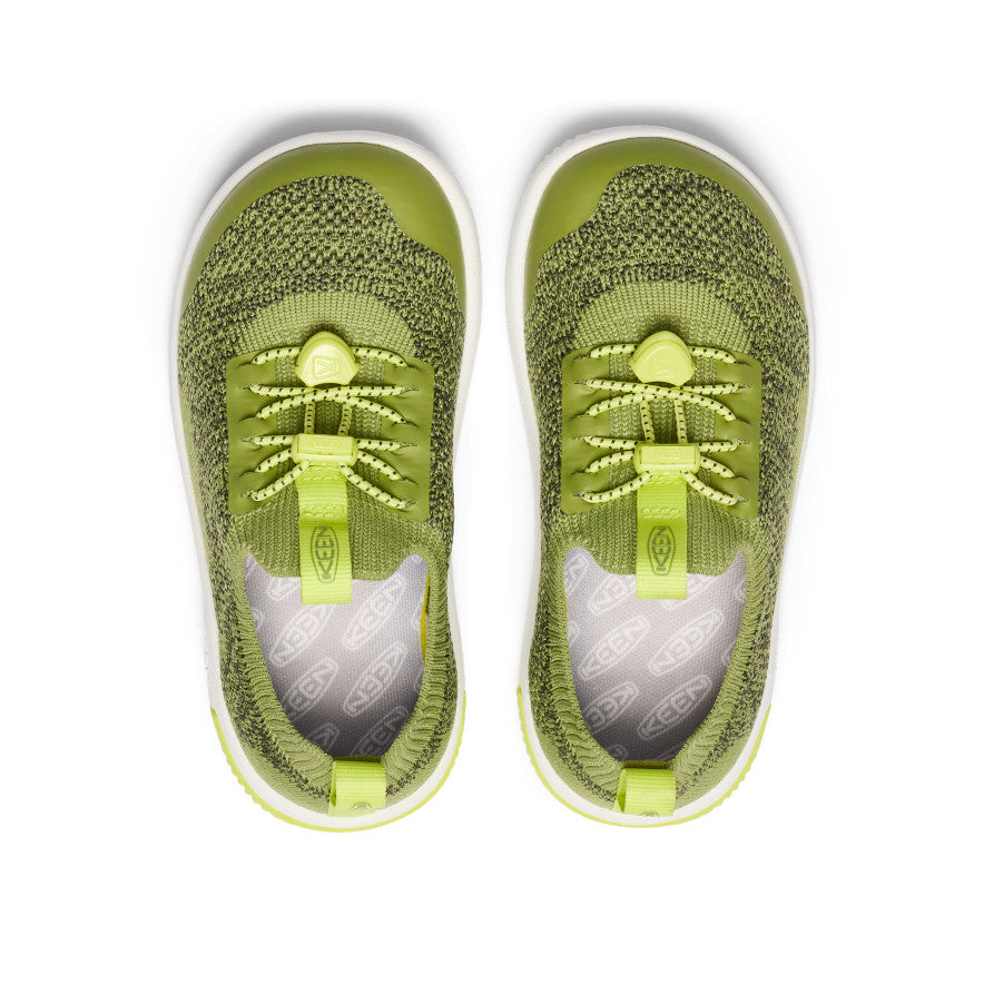 Little Kids' KNX Knit Sneaker Iguana/Evening Primrose - Image 4