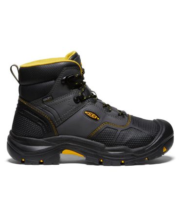 Men's Logandale Waterproof Boot (Steel Toe) Raven/Black