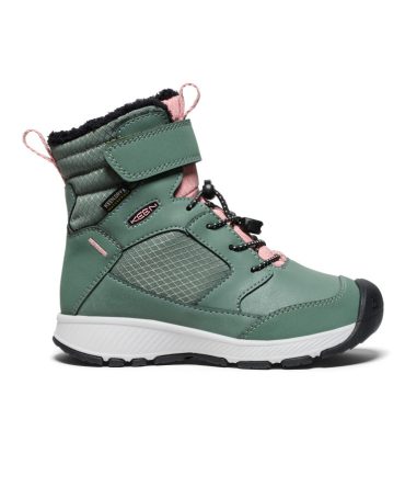 Little Kids' Skua Waterproof Winter Boot Dark Forest/Rose Elegance