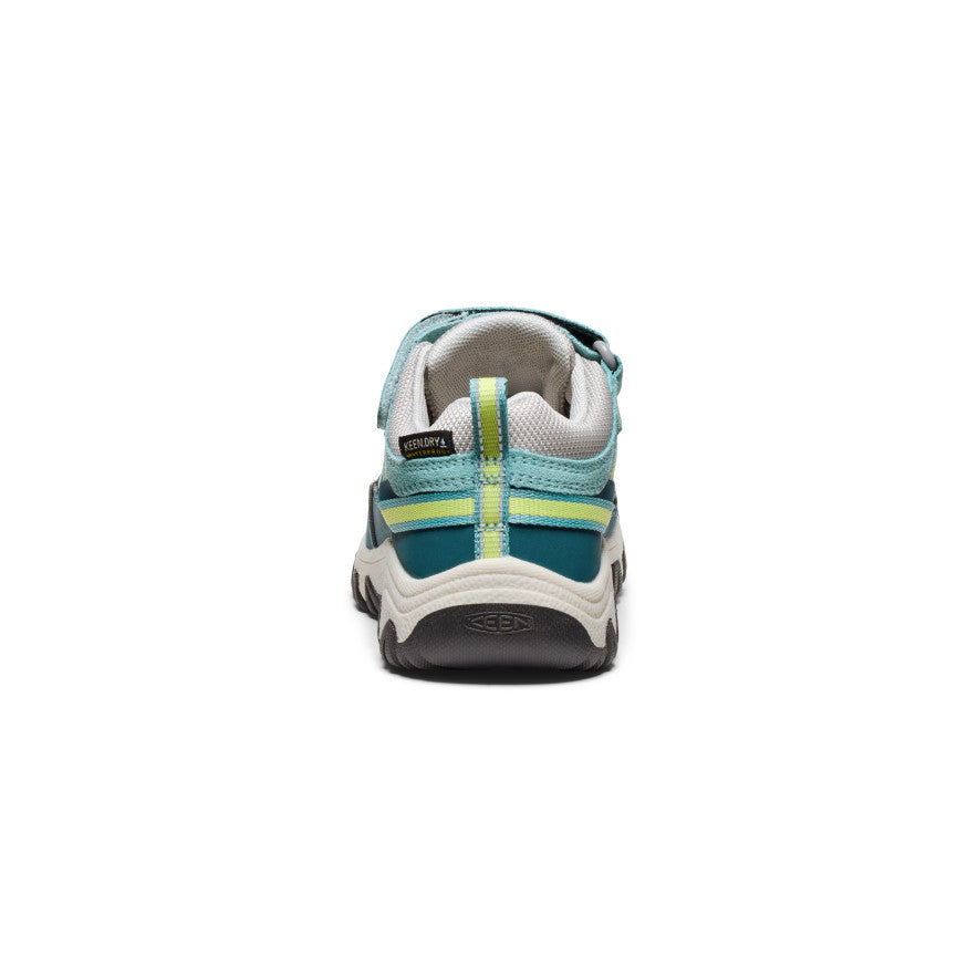 Little Kids' Targhee IV Waterproof Hiking Shoe Reef Waters/Daiquiri Green - Image 5