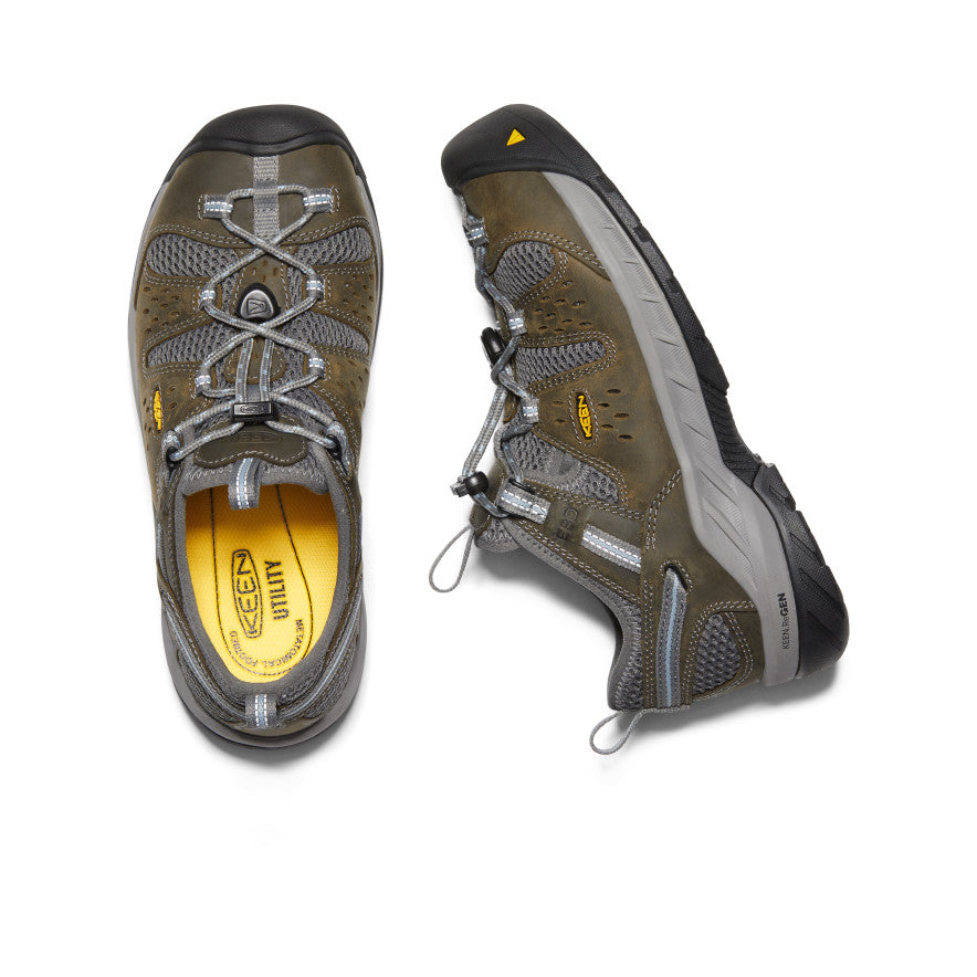 Women's Atlanta Cool II ESD (Steel Toe) Gargoyle/Blue Fog - Image 4