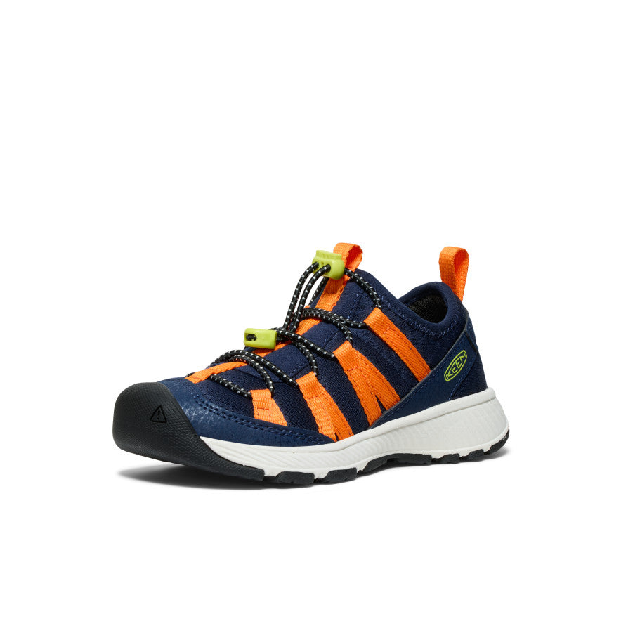 Little Kids' Motozoa Sneaker Naval Academy/Bright Marigold - Image 3