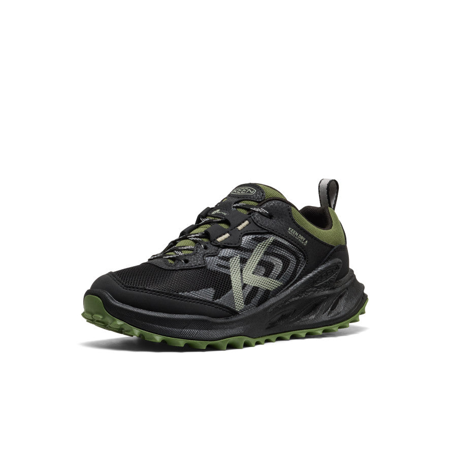 Big Kids' Zionic Waterproof Shoe Black/Bronze Green - Image 3