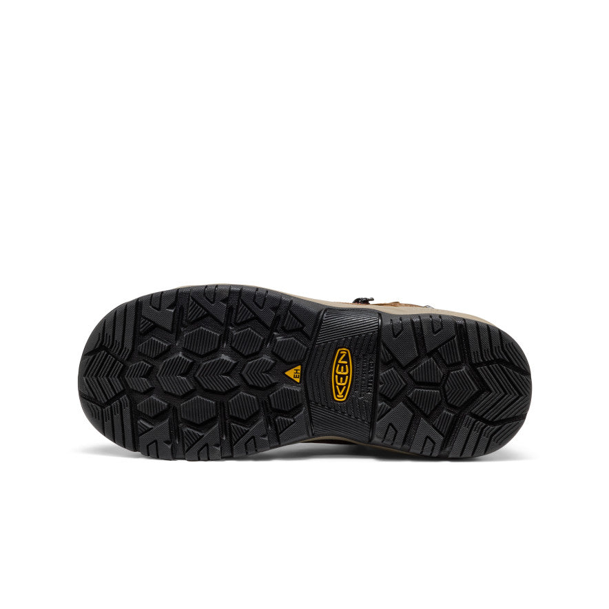 Women's Skokie Waterproof Work Boot (Carbon Toe) Bison/Black - Image 6