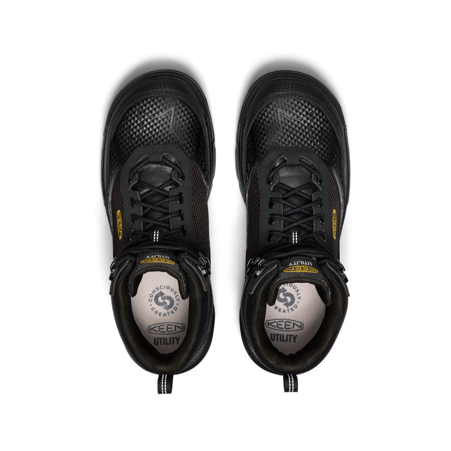 Men's Stronglite Waterproof Boot (Carbon Toe) Black/Black - Image 4