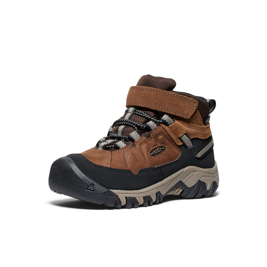 Little Kids' Targhee IV Waterproof Hiking Boot Bison/Brindle - Image 3