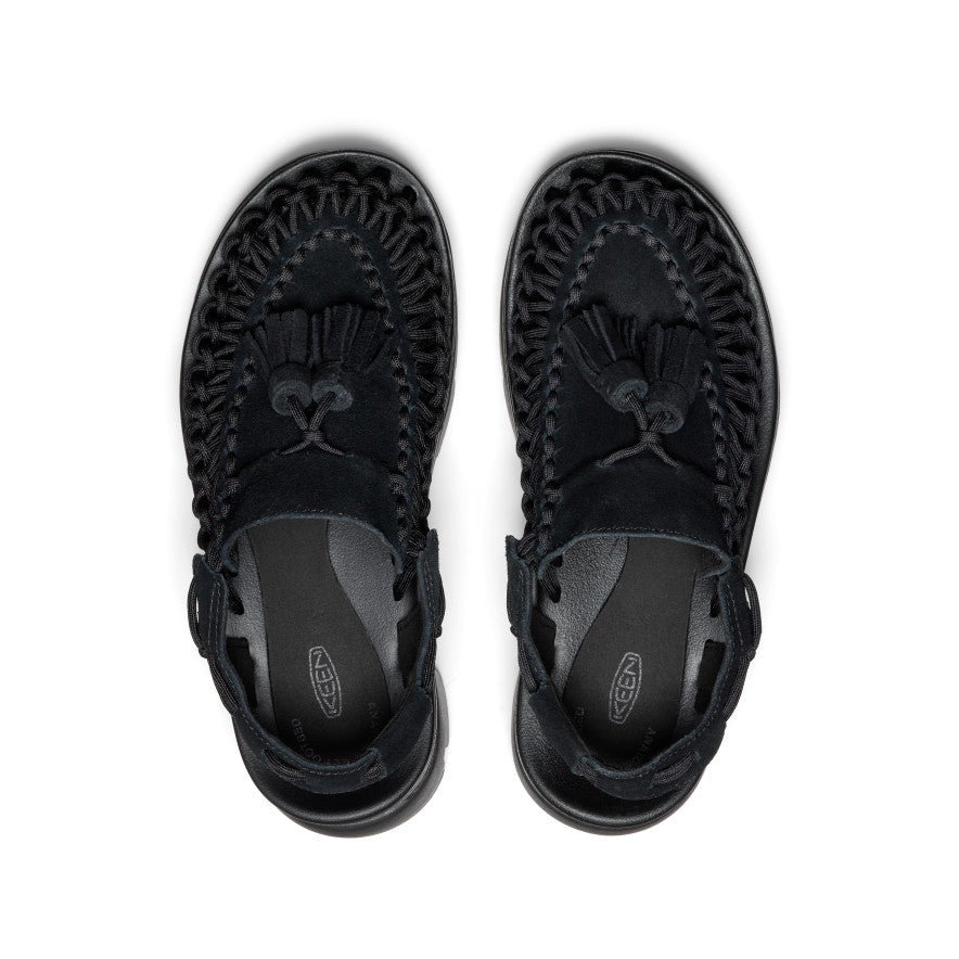 All Gender UNEEK PLT Tassel Sneaker Black/Black - Image 4