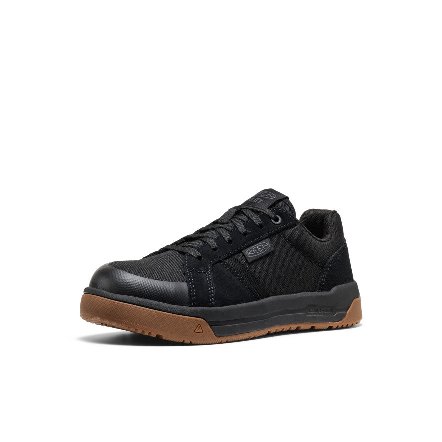 Women's Kenton Work Shoe (Carbon Toe) Black/Gum - Image 3
