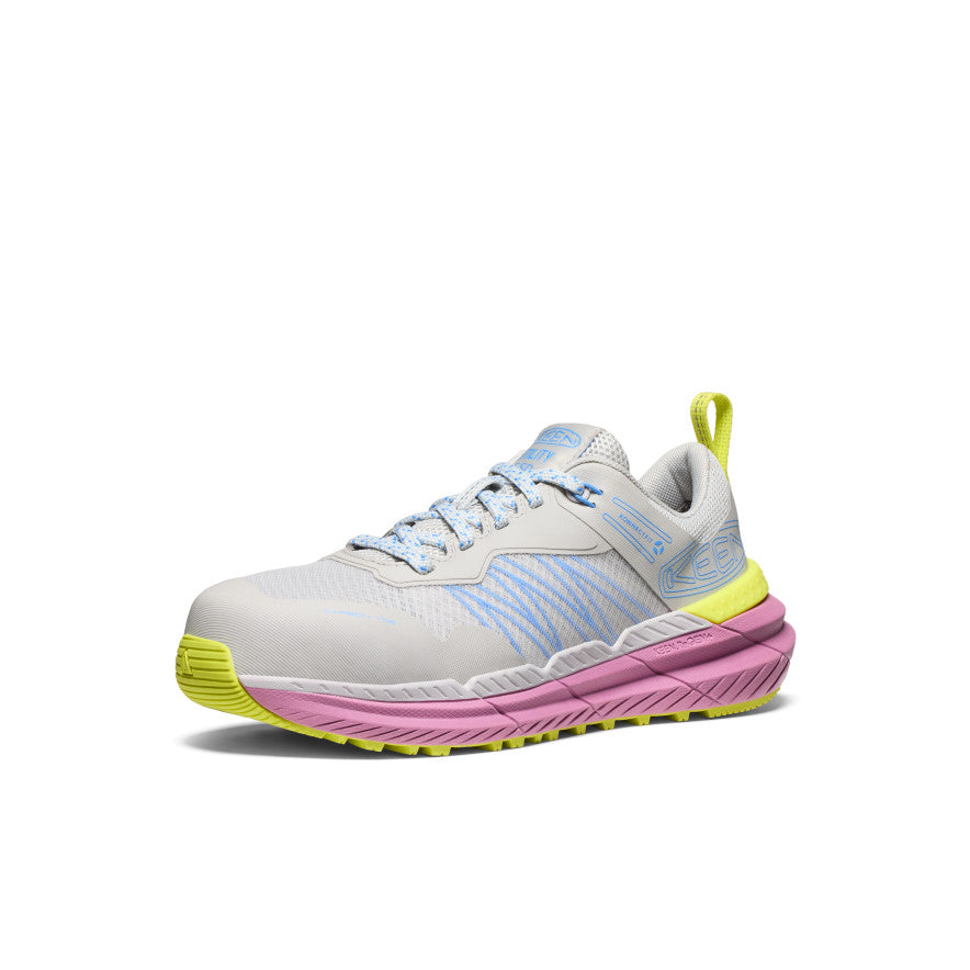 Women's Speedworks ESD Work Sneaker (Carbon Toe) Alloy/Moonlight Mauve - Image 3