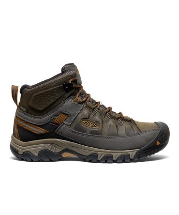 Men's Targhee III Waterproof Mid Wide Black Olive/Golden Brown