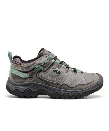 Women's Targhee IV Waterproof Hiking Shoe Alloy/Granite Green