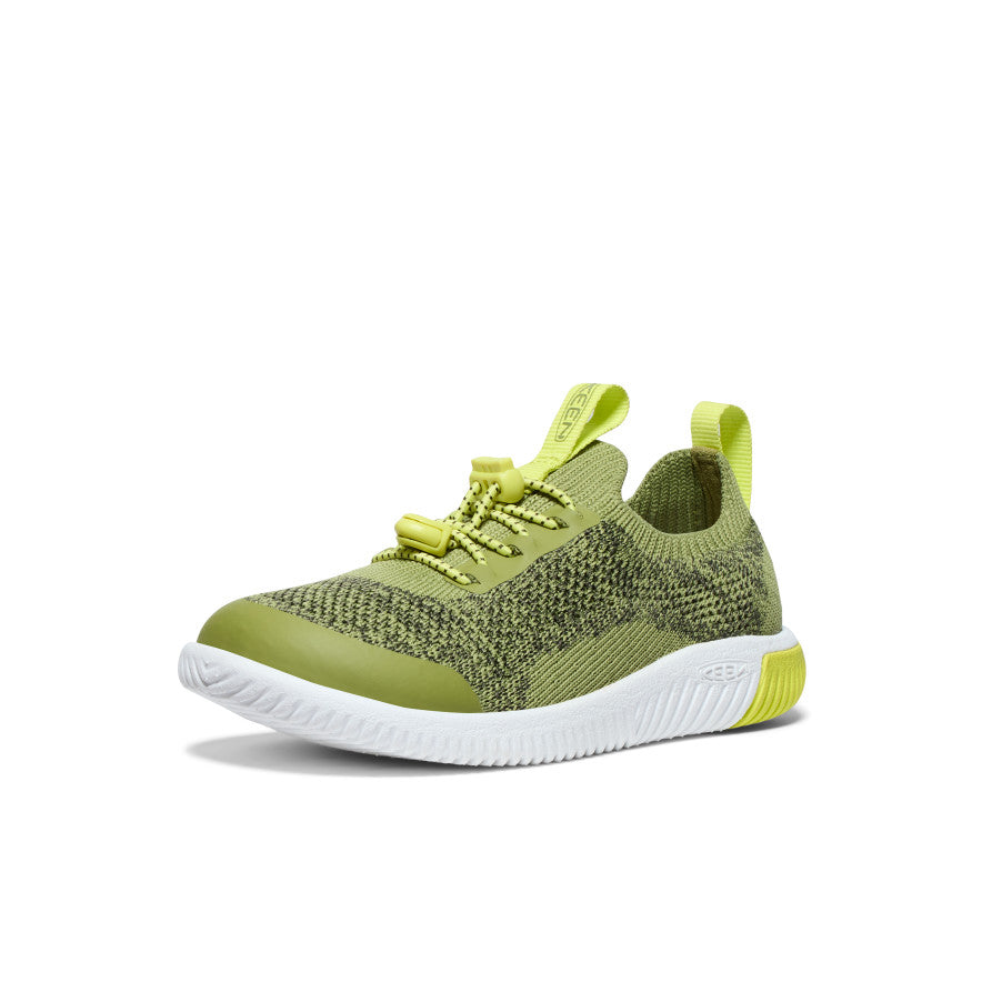 Little Kids' KNX Knit Sneaker Iguana/Evening Primrose - Image 3