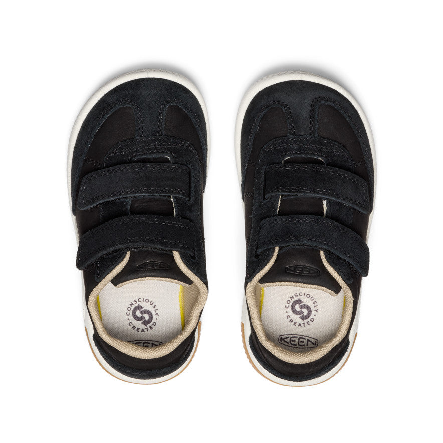 Little Kids' KNX T-Toe Sneaker Black/Star White - Image 4