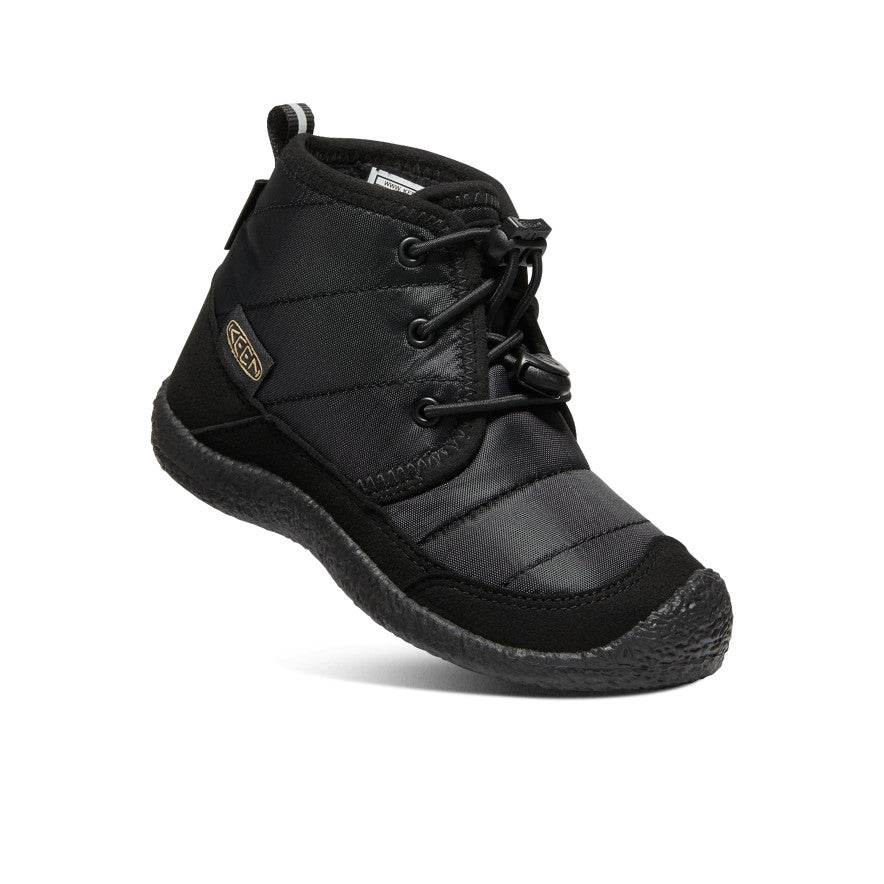 Little Kids' Howser II Waterproof Chukka Black/Black - Image 3