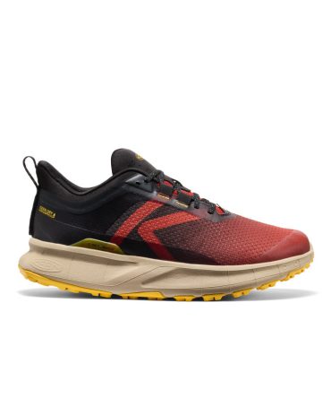 Men's 450 Dirt Waterproof Hiking Shoe Red Ochre/Black