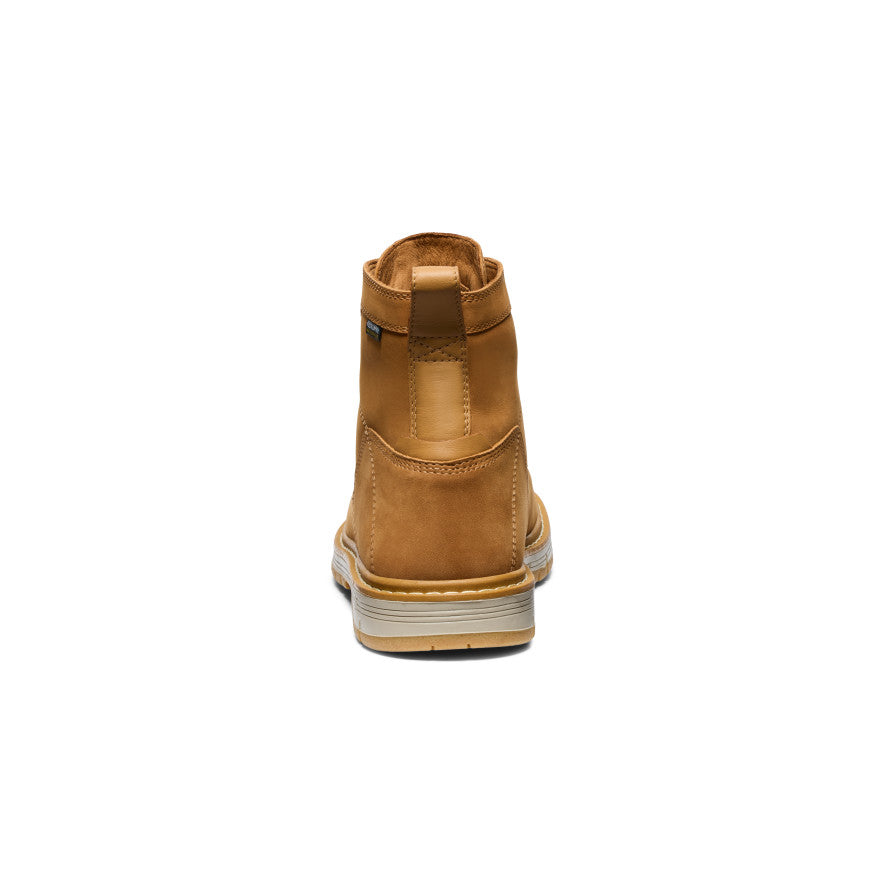 Men's San Jose 6" Waterproof 90° Heel Boot (Soft Toe) Bistre/Gum - Image 5