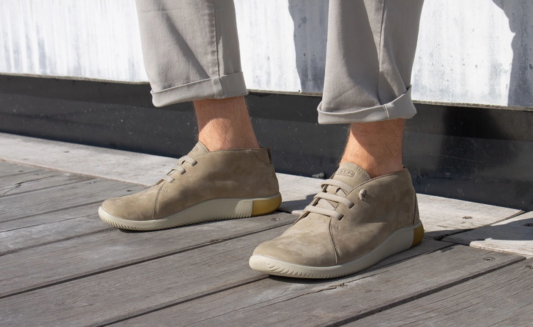 Men's KNX Chukka Brindle/Plaza Taupe - Image 7