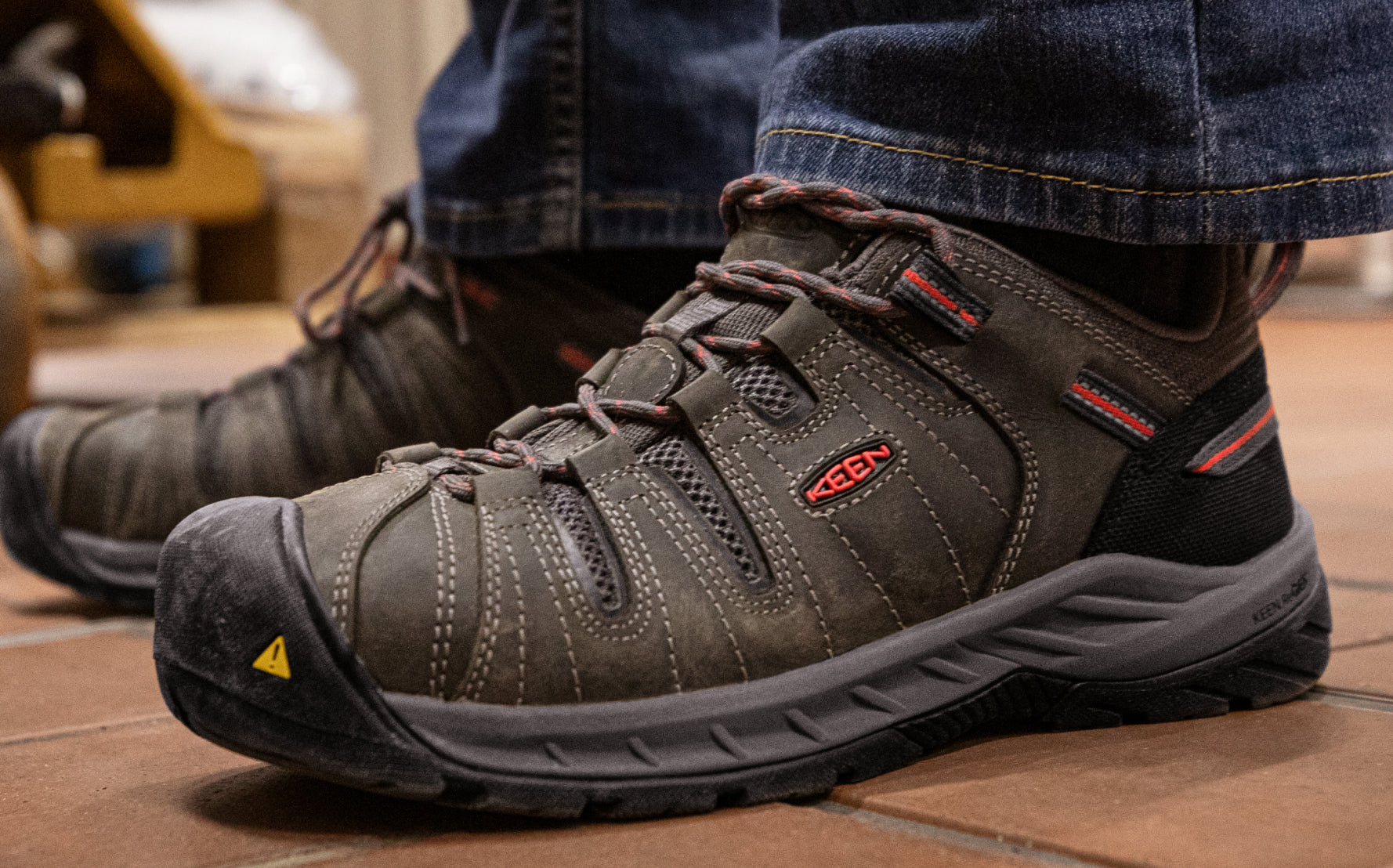 Women's Flint II (Steel Toe) Magnet/Rose - Image 7