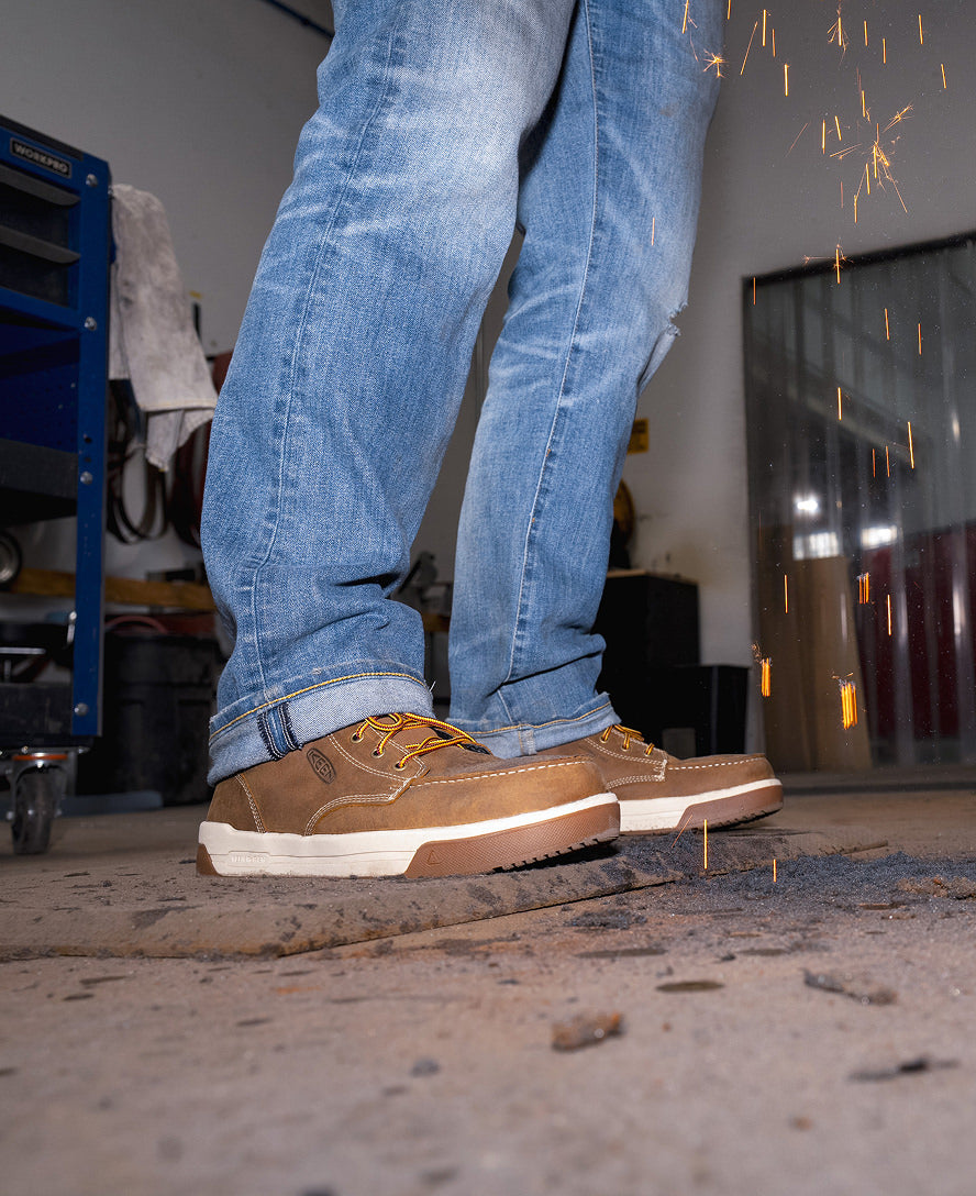 Men's Gibson Boot (Carbon Toe) Belgian/Gum - Image 8