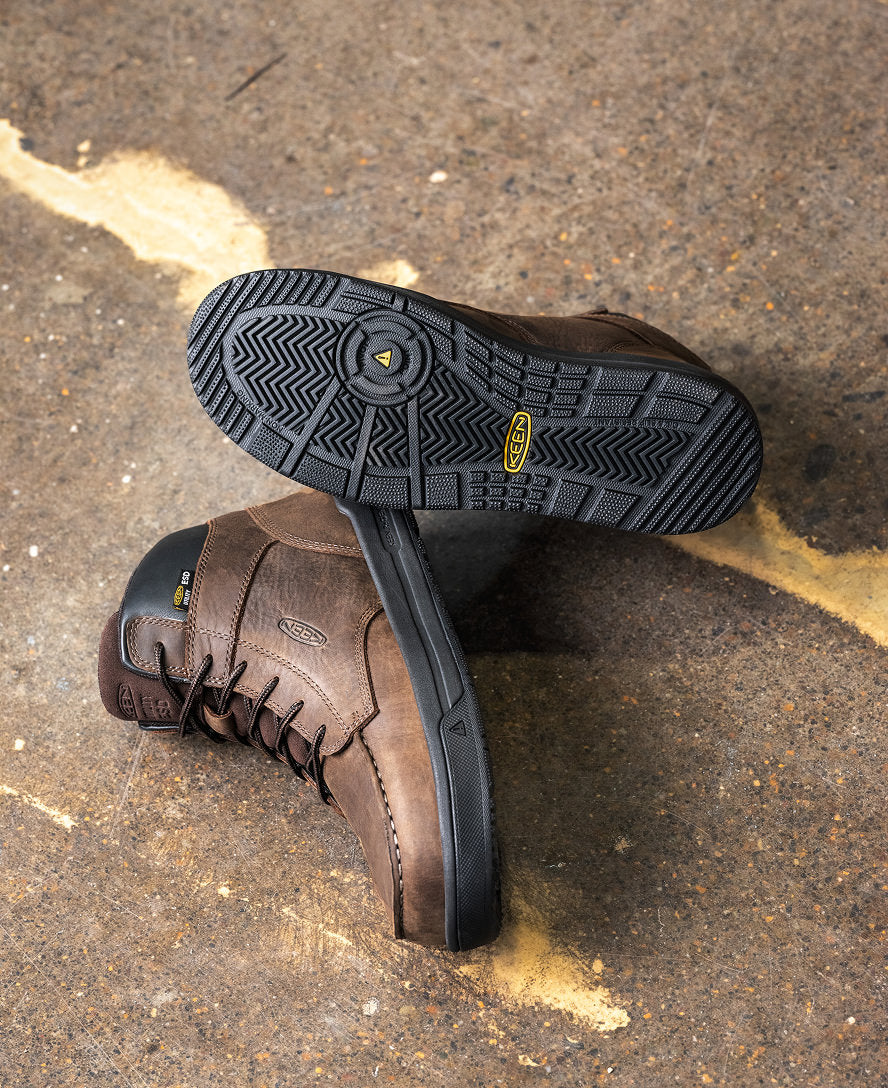 Men's Gibson ESD Boot (Carbon Toe) Cascade Brown/Black - Image 8