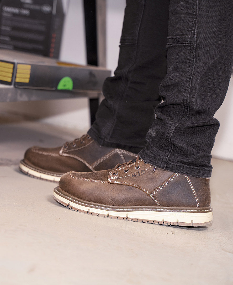 Women's San Jose 6" Waterproof Boot (Aluminum Toe) Cascade Brown/Gum - Image 8