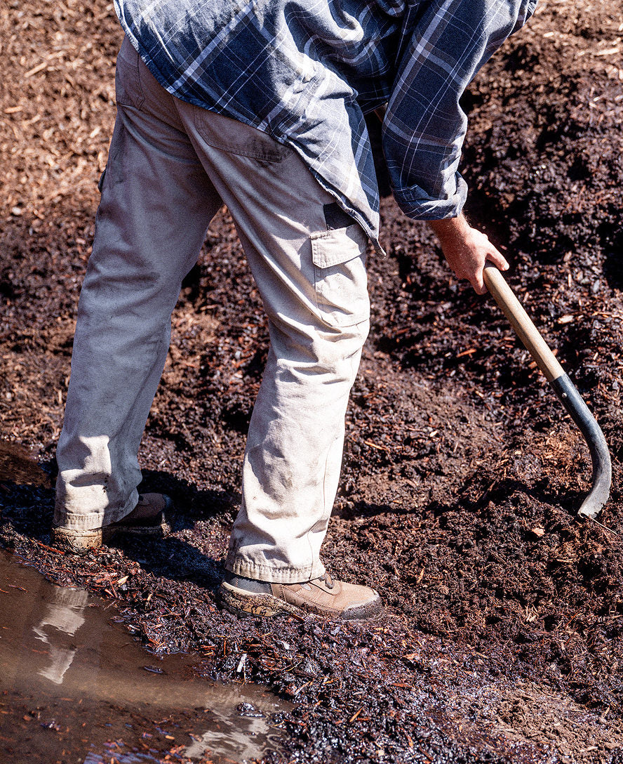 Men's Skokie Waterproof Work Boot (Carbon Toe) Dark Earth/Black - Image 8