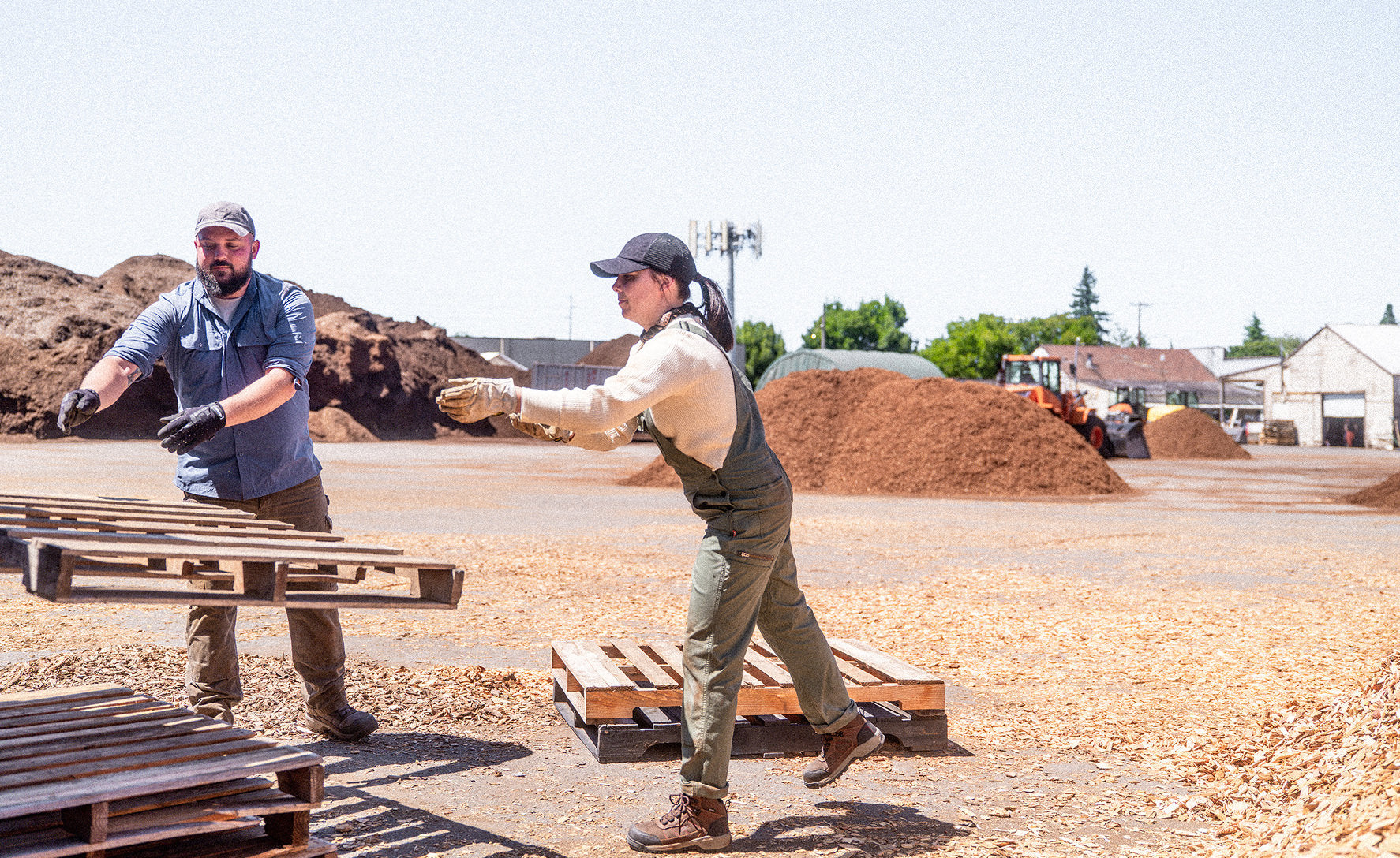 Women's Skokie Waterproof Work Boot (Carbon Toe) Bison/Black - Image 7