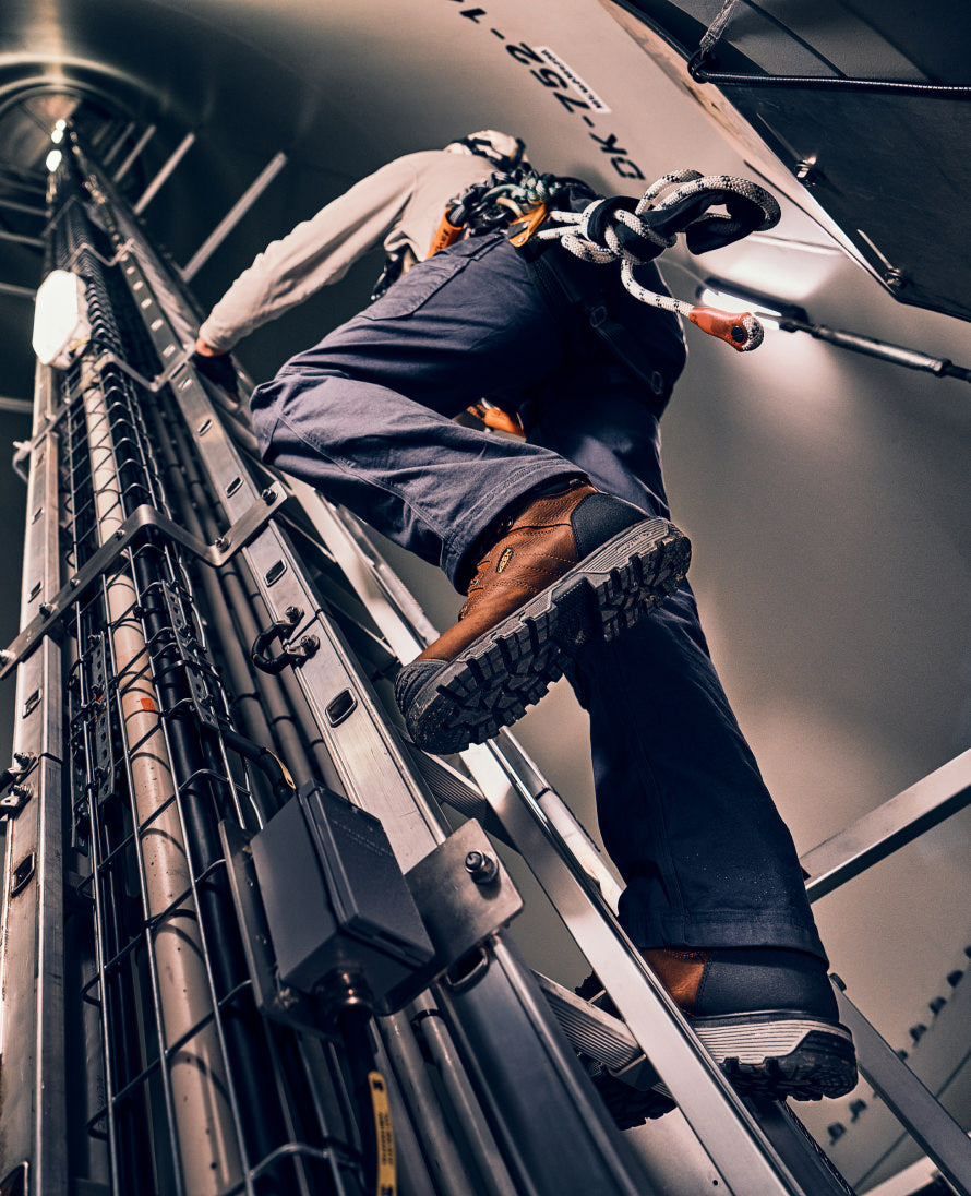 Men's CSA Camden 6" Waterproof Boot (Carbon Toe) Dark Earth/Black - Image 8