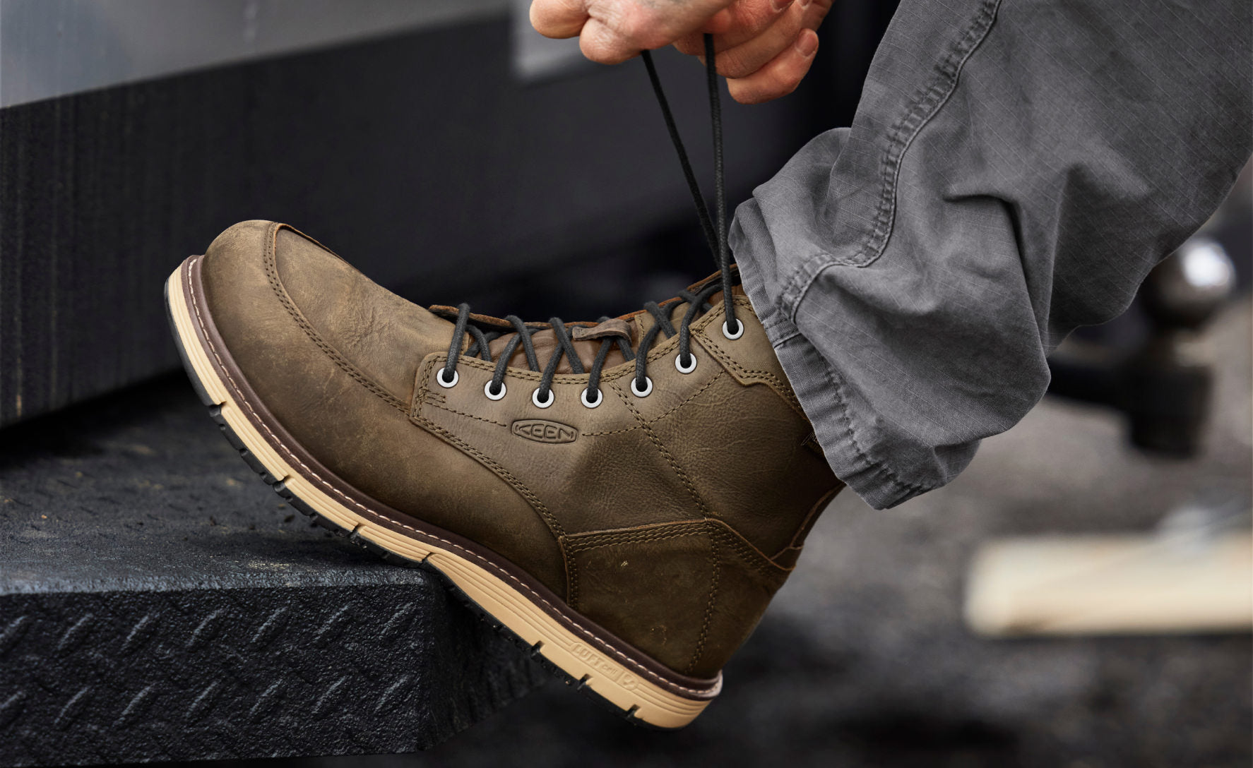 Men's San Jose 6" Waterproof Boot (Soft Toe) Cascade Brown - Image 6