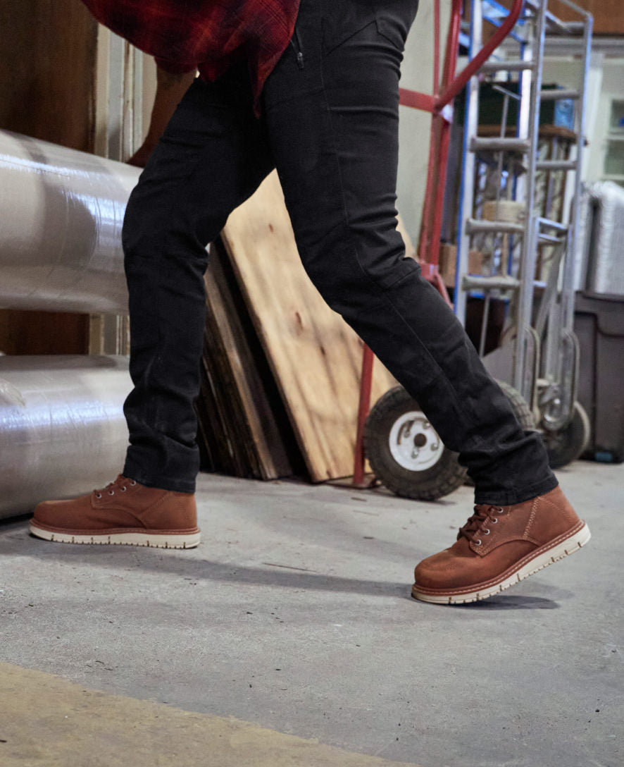 Women's San Jose 6" Boot (Soft Toe) Gingerbread/Off White - Image 8